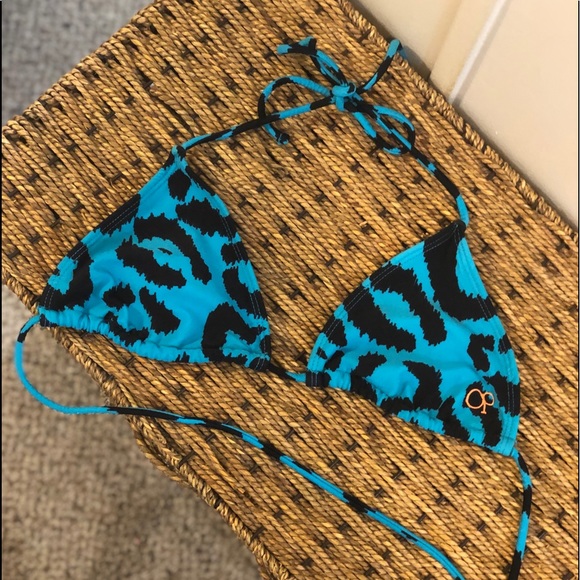 COPY - 2 bright triangle swim tops sz sm - Picture 7 of 7